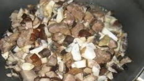 салат с языком и ветчиной