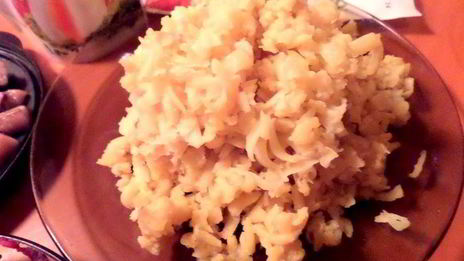 салат селедочка в наряде санта клауса