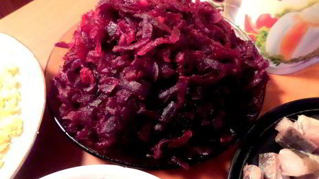 салат селедочка в наряде санта клауса