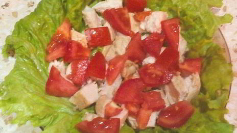 летний слим-цезарь с оригинальной заправкой