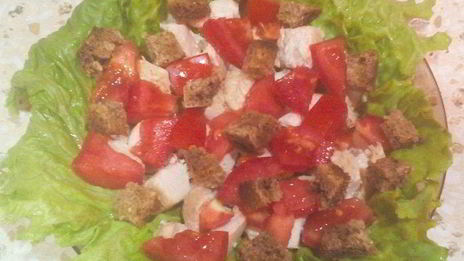 летний слим-цезарь с оригинальной заправкой