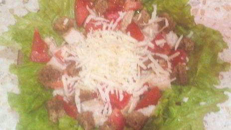 летний слим-цезарь с оригинальной заправкой