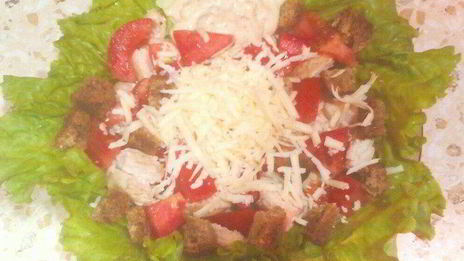 летний слим-цезарь с оригинальной заправкой