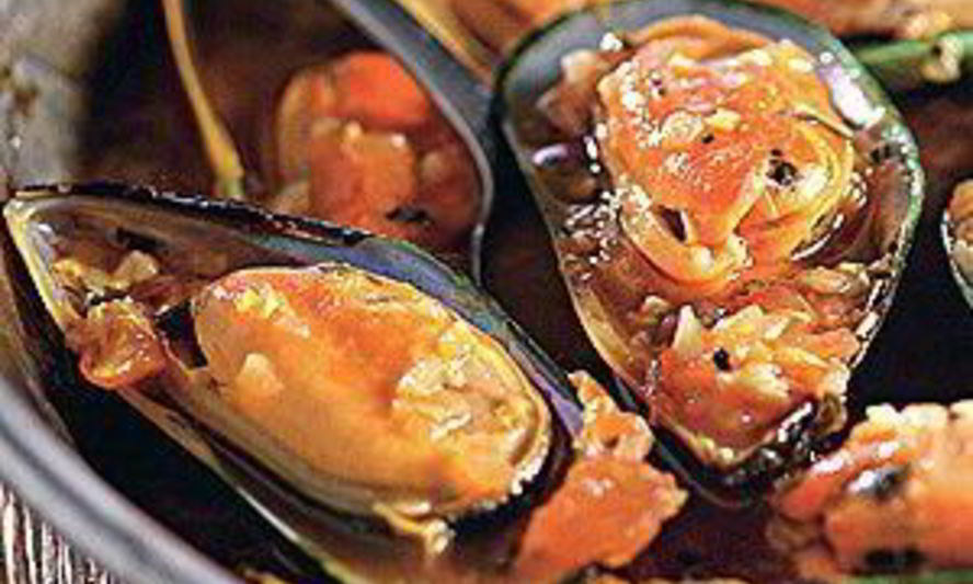 Рецепт мидий кровавый цезарь