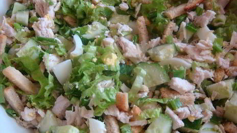 салат цезарь fusion