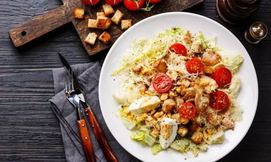 Рецепт салата цезарь по-французски