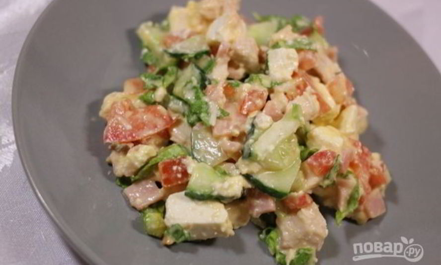 Рецепт цезаря с курицей и сухариками