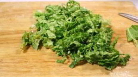 цезарь с курицей и сухариками