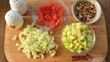 вальдорфский салат с грейпфрутом