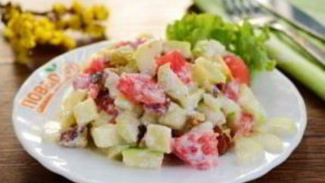 вальдорфский салат с грейпфрутом