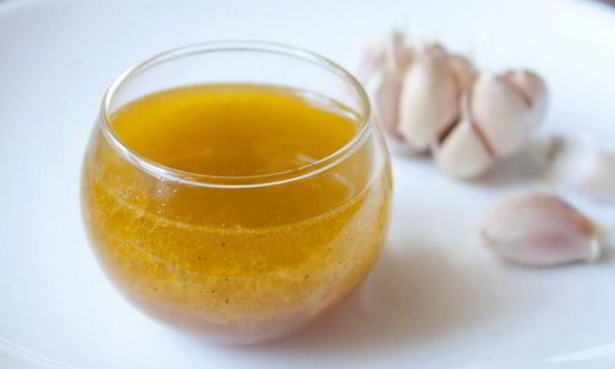 Рецепт чесночной заправки винегрет