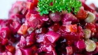 Обычный овощной винегрет