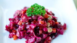 Постный винегрет