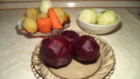 постный винегрет