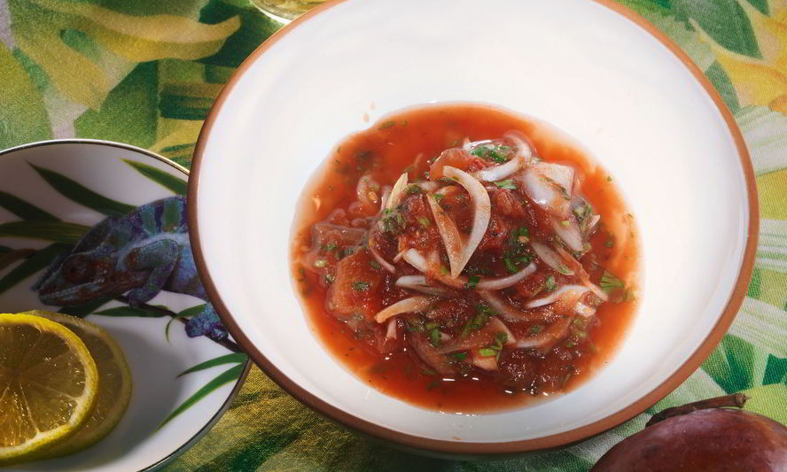 Рецепт томатного винегрета