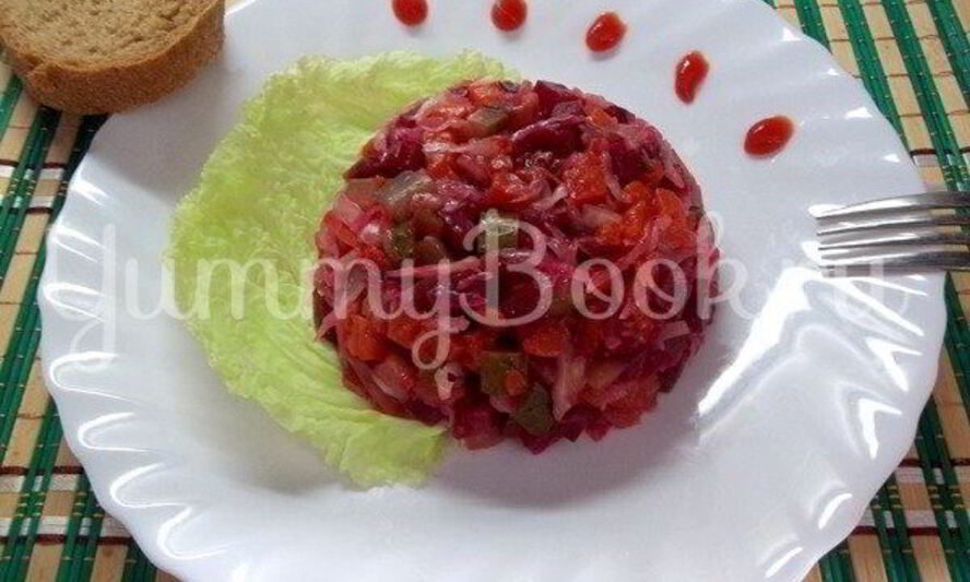 Рецепт винегрета без картофеля