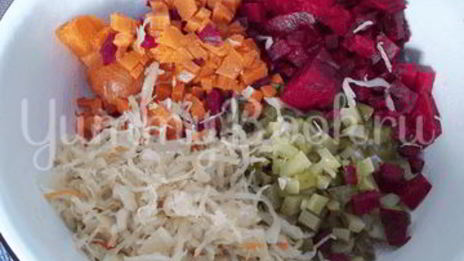 винегрет без картофеля