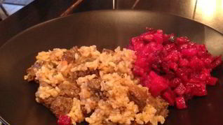 Винегрет c фасолью