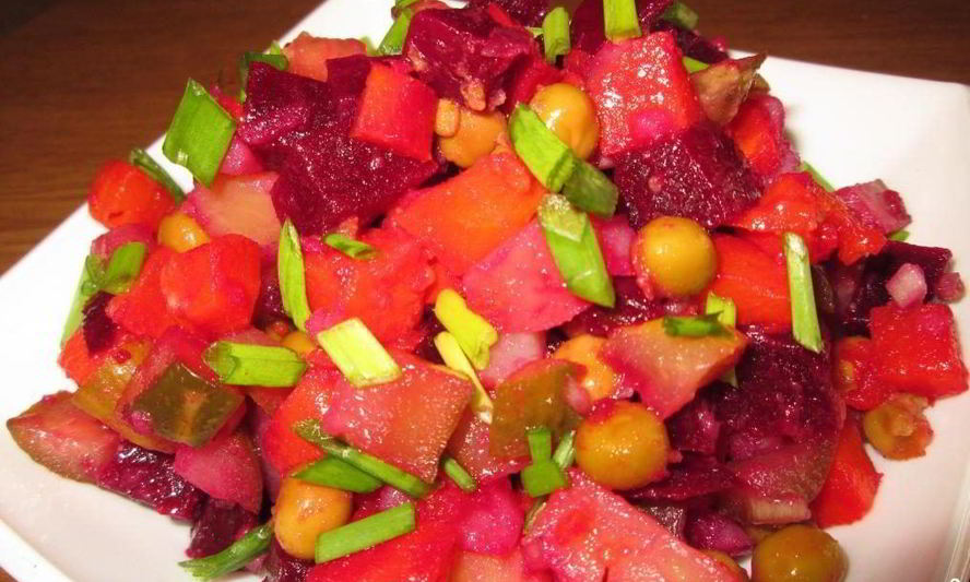 Рецепт винегрета для похудения