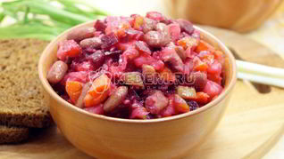 Винегрет классический с фасолью