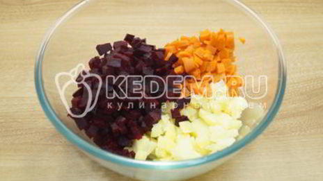 винегрет классический с фасолью