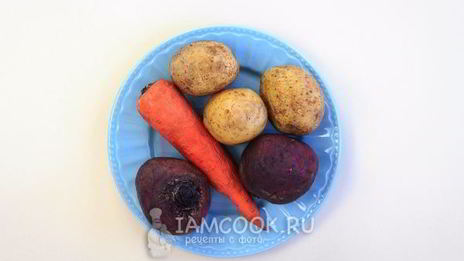 винегрет классический с горошком