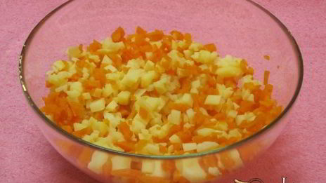 винегрет с фасолью