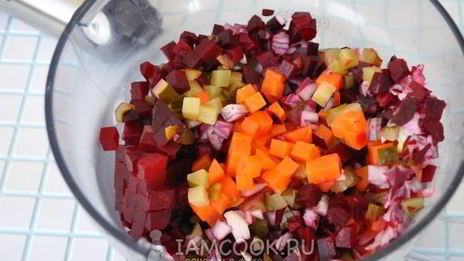 винегрет с квашеной капустой