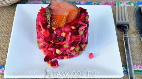 винегрет с квашеной капустой