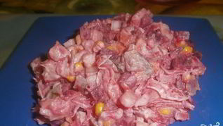 Винегрет с майонезом