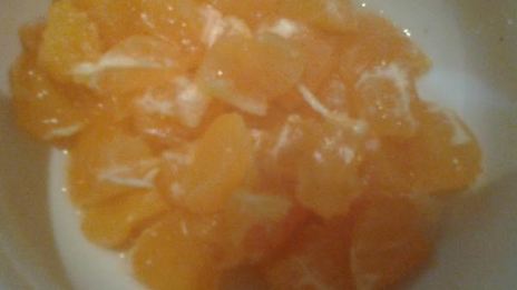 винегрет с мандаринками