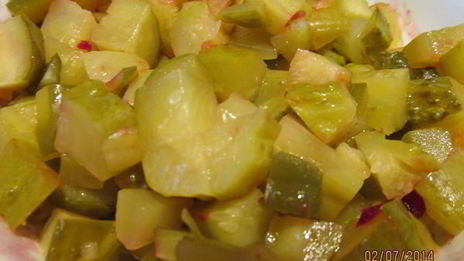 винегрет с опятами