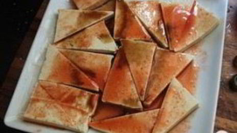 вьетнамский салат из рисовой лапши с тофу