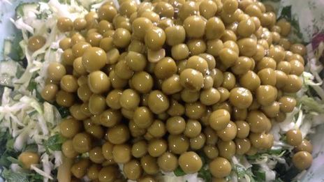 зеленый витаминный салат