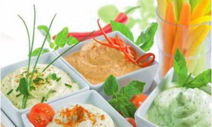 Рецепт дипа — соуса для обмакивания овощей