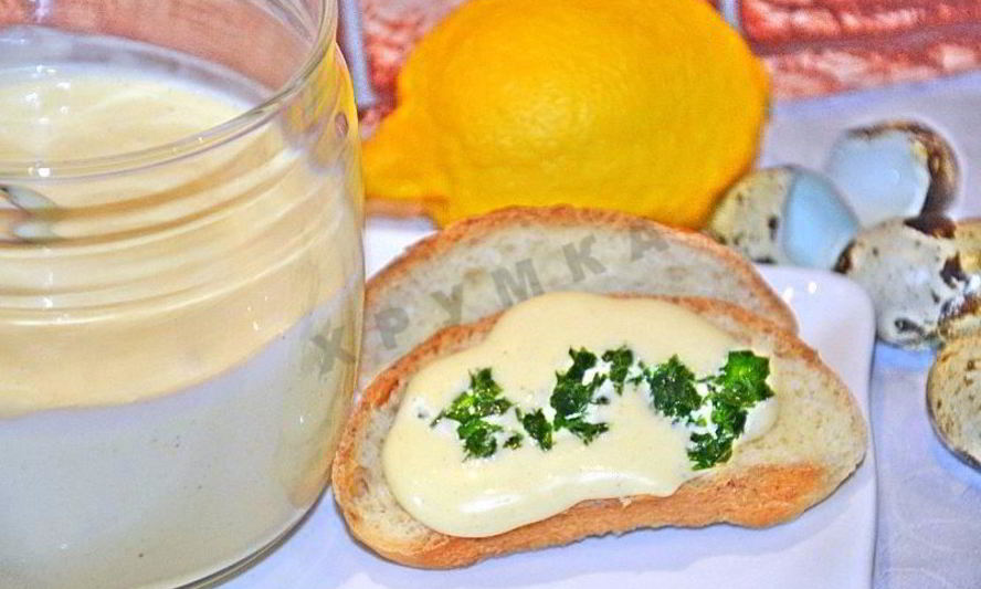 Рецепт домашнего майонеза на перепелиных яйцах