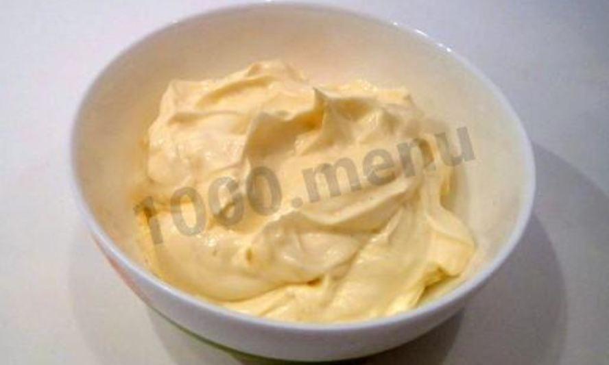 Рецепт домашнего майонеза с горчицей