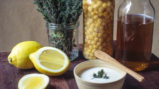 Домашний постный майонез