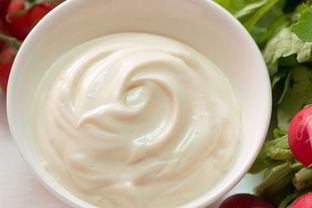 Постный майонез без яиц