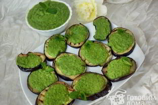 Горошково-мятный соус