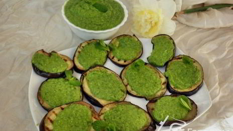 горошково-мятный соус