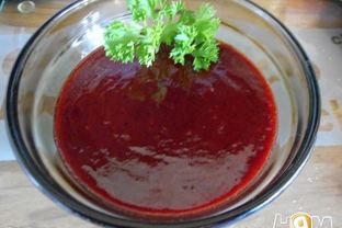 Малиновый соус к мясу