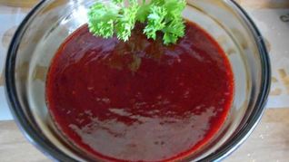 Малиновый соус к мясу