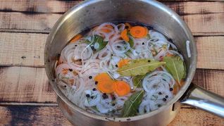 Горячий маринад для рыбы