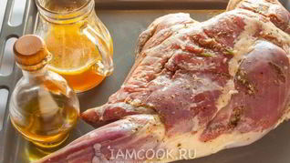 Маринад для баранины в духовке