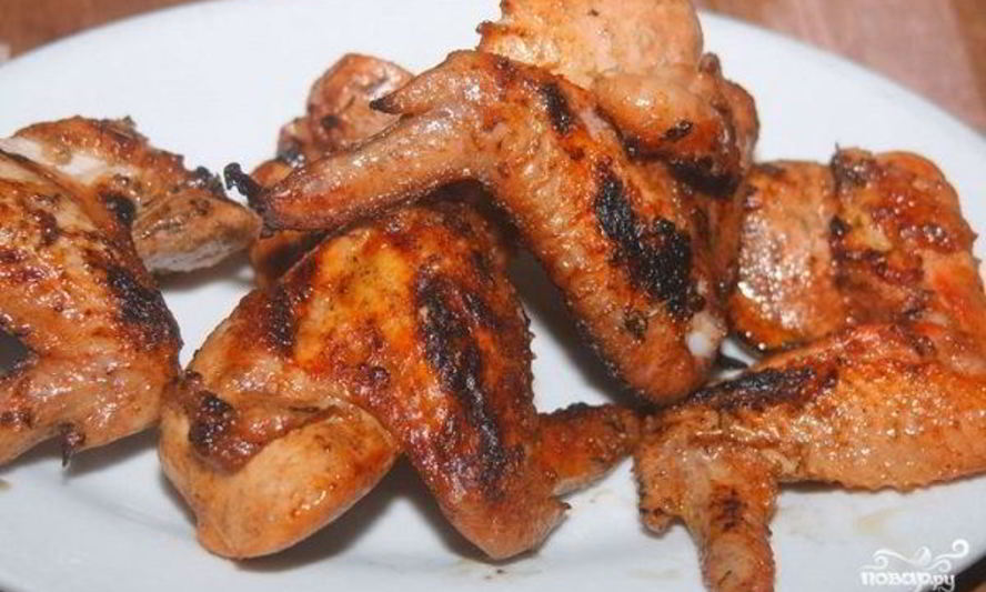 Рецепт маринада для крылышек барбекю
