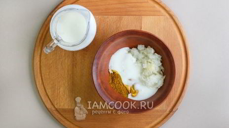 маринад для курицы на кефире