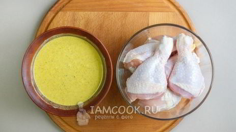 маринад для курицы на кефире