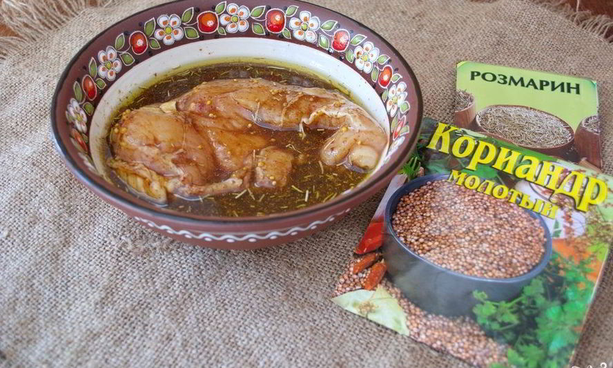 Рецепт маринада для мяса в духовке