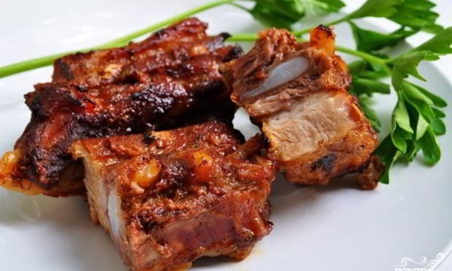 Рецепт маринада для свиных ребрышек